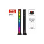 Szgarage Rgb Sese Duyarlı Ekolayzer Çubuk Led Ekolayzer Sese Duyarlı Rgb Çubuk (Şarj Edilebilir Değildir)