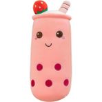 Szjiede 24 Inç Boba Peluş Peluşlar Kawaii Kabarcık Çay Doldurulmuş Oyuncaklar Sevimli Squishy Yastık Karikatür Süt Çay Bardağı Yumuşak Doldurulmuş Oyuncak Hediye Kız Erkek Çocuklar Için (Yurt Dışından) - Miniklerin uyku arkadaşı
