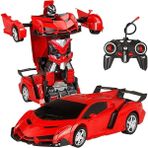 Szjiede Elektrikli Rc Araba 2 In 1 Dönüşüm Robotlar Spor Araç Modeli Robotlar Erkek Oyuncakları Uzaktan Serin Rc Deformasyon Arabalar Çocuk Oyuncak Hediyeler (Yurt Dışından) - Renkli