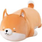 Szjiede Shiba Inu Doldurulmuş Hayvanlar, Yumuşak Shiba Inu Köpek Peluş Yastık Sevimli Corgi Köpek Peluş Oyuncak Kızlar Için Hediyeler Çocuklar Doğum Günü Sevgililer Günü (55 Cm/21.6 Inç) (Yurt Dışından) - Miniklerin uyku arkadaşı