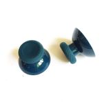 SZLG 3D Analog Joystick Grip Cap Thumb Stick Grip Cap Xbox One Slim Xbox One X Xbox One Elite PS4 Kumandası için Başparmak Çubuğu Değiştirme (Yeşil)