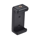 SZXMDKH 55-85 mm 1/4 inç tripod tutucu ayarlanabilir klips cep telefonu standı masa cep telefonu tutucu masa standı masa standı iPhone 12 11 Pro Max XS, Galaxy S20 S10, Huawei P30 Pro Selfe, Zamanlayıcı