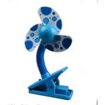 Szykd Bebek Beşik Arabası Hayranı Mini Taşınabilir Klip Usbcharging Yurt Ofisi Küçük Elektrikli Fan Mavi (Yurt Dışından)