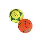 T-209 Neopren Plaj Futbol Topu / 5 Numara / Makine Dikişli / 200-220G / No:5 - Sarı