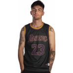 T-35 Los Angeles Lakers 23 Lebron James Basketbol Forma - Siyah