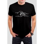 T-35 Siyah Babalar Günü Baskılı Unisex Tişört C612 - M