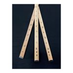 T a n s e l T u h a f i y e Ahşap Cetvel 1 Metre - 8mm Kalınlık - Terzi Cetveli - Manifatura Cetveli