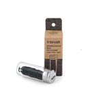 T-Brush 30 m Activated Charcoal Cam Şişe Diş İpi