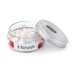 T-Brush Çilek Aromalı Diş Macunu Tableti Florürsüz (90 Tablet)