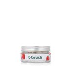 T-brush Çilekli Florürlü Glutensiz 90 Adet Doğal Çocuk Diş Macunu Tableti - Beyaz