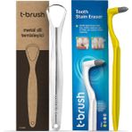 T-Brush Diş Lekesi Temizleyici ve Beyazlatıcı – Kauçuk Uçlu, Nötr Kokulu, Türkiye Üretimi, 1 Adet