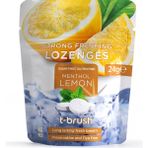 T-Brush Limon&nane Aromalı Ferahlatıcı Ağız Tableti 24 g Şekersiz Ağız Kokusu Önleyici Pastil