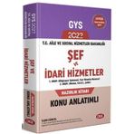 T.C. Aile ve Sosyal Hizmet Bakanlığı GYS Şef ve İdari Hizmetler Tamamı Çözümlü Konu Anlatımlı - Data Yayınları