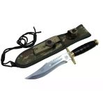 T.c. Standart Komando Bıçağı 30 Cm - Tırtıklı, Kamuflaj Kılıflı Mirtk0014k-Bcy-Standart