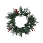 T.concept Yılbaşı Ön Kapı Süsü Yeni Yıl Noel Dekorasyon Çam Ağacı Çelengi