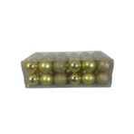 T.Concept Yılbaşı Süsü Çam Ağacı Topu 36’lı Noel Küresi 6 cm Gold Renk