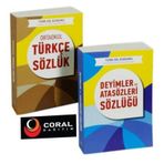 T.D.K. Uyumlu Ortaokul Türkçe Sözlük, Deyimler ve Atasözleri Sözlüğü Seti - 2 Kitap Takım