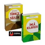 T.D.K. Uyumlu Ortaokul Türkçe Sözlük ve İmla Klavuzu Seti - 2 Kitap Takım