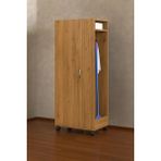 T Designo 60 cm - Tarçın Paspas,süpürge-Temizlik Malzeme Dolabı- Çok Amaçlı Dolap Paspas- Banyo Dolabı - Atlantik Çam