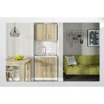 T Designo Aura Mutfak Dolabı Modern Tasarım Suntalam 80 cm Derinlik 60 cm Tezgah Dahil