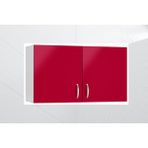 T Designo Boran Mutfak Üst Modül - Çok Amaçlı Dolap 80 cm Kırmızı - 1