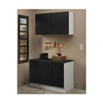 T Designo Milot Çok Amaçlı Dolap-Mikrodalga-Erzak-Airfryer-Mutfak-Kiler Dolabı-Kahve KÖŞESI-BEYAZ-120 cm