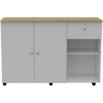 T Designo Neşe Mutfak Adası - BEYAZ-150 cm