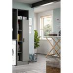T Designo Sava Temizlik Malzeme Dolabı - Çok Amaçlı Dolap - Banyo Dolabı - 60 CM