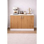 T Designo Tdesigno Asil Mutfak Alt Modül - Çok Amaçlı Dolap 120 cm Safir Meşe
