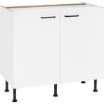 T Designo Tdesigno Ayaz Mutfak Alt Modül - Çok Amaçlı Dolap 120 cm Beyaz