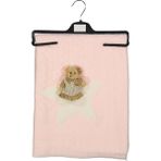 T.F. Tafyy Tafyy Baby 94817 Bebek Yıldızlı Ayıcıklı Triko Battaniye - Pembe