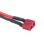 T fiş Erkek to Dişi Kablo, 2pcs/set 4 Tipe T to T fiş Adaptör kabloları, Silikon Ceket, Erkek Ila Dişi Konektörler, 14awg 10cm, (T-Plug dişi başı erkek kafasını)