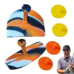 T-grips Golf Yardımı | 6 Adet Set Golf Grip Eğitmen Pedi | Taşınabilir Golf Kulübü Kavrama Eğitim Yardım Çıkartmaları 4 Mark ile | Kaymaz Golf Sapları Sürtünme Çıkartmaları Aksesuarları Salıncak
