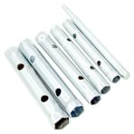 T Kollu Buji Boru Anahtar Seti Kovan Tipi borulu Lokma Takımı 8-17mm Kollu set 6 parçalı