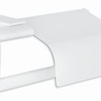 T-may 71007-3 Beyaz Banyo Premium Kapaklı Kağıt Havluluk