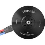 T-Motor V Type V605 210KV Brushless Fırçasız Brushless Fırçasız Uav Motor Multikopter Multi-Rotor Quadcopter Hexacopter Drone Motoru - Siyah