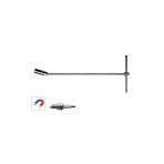 T Saplı Oynar Başlı Buji Lokma Anahtarı (Mıknatıslı) - 21 mm
