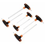 T Saplı Torx Anahtar Takımı - Deliksiz 6 Pcs