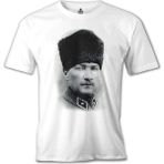 T-Shirt Atatürk Beyaz Erkek Tshirt - 2XL