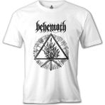 T-Shirt Behemoth - Logo Beyaz Erkek Tshirt - XL