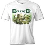 T-Shirt Breaking Bad 1 Beyaz Erkek Tshirt - XXXL