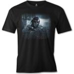 T-Shirt Call Of Duty - Cod Ghosts Siyah Erkek Tshirt