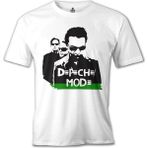 T-Shirt Depeche Mode Beyaz Erkek Tshirt - 2XL