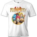 T-Shirt Fairy Tail Beyaz Erkek Tshirt