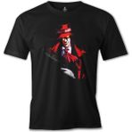T-Shirt Hellsing - Alucard Siyah Erkek Tshirt