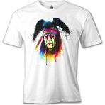 T-Shirt Johnny Beyaz Erkek Tshirt - XL
