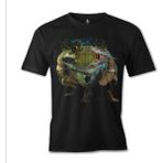 T-Shirt Jurassic World Iı Siyah Erkek Tshirt - M