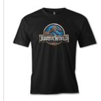 T-Shirt Jurassic World Siyah Erkek Tshirt - XXXL