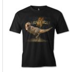 T-Shirt Jurassic World T-Rex Siyah Erkek Tshirt - M