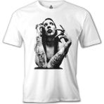 T-Shirt Marilyn Manson Beyaz Erkek Tshirt - 2XL